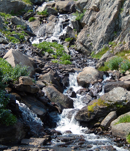 Another small cascade on the upper Fall Creek