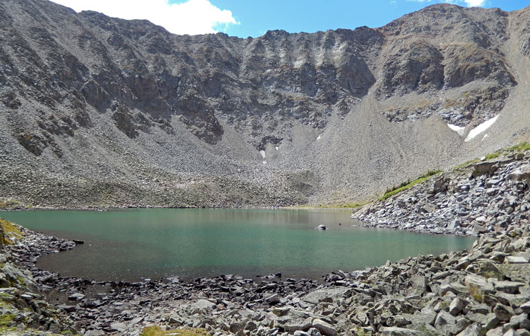 View of Lake of the Clouds in the Never Summer Range