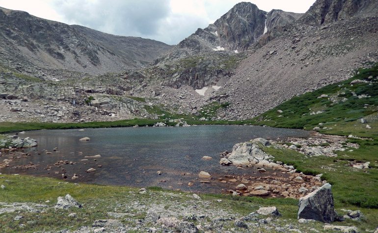 Whiskey Lake, up from Lake Dunraven, Lost Lake area