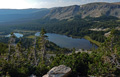 View of Mitchell Lake from SE Ridge of Mount Audubon, Indian Peaks Wilderness Area