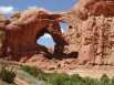 Double Arches, Arches National Park, just north of Moab, Utah