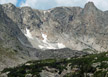 SE face of Comanche Peak, along the northern border of Rocky Mountain National Park