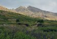 Morning view of Grays Peak from the trail leading to the East Slopes