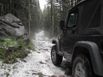 Hail on 4x4 road to Humboldt Peak - upper South Colony Trailhead