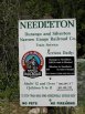 The sign at the Needleton Trailhead, on the west bank of the Animas River between Durango and Silverton, Colorado