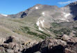 The ridge line from Mount Orton up to Chiefs Head Peak