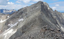 View of Paiute Peak and its East Ridge from just east of the saddle, Indian Peaks Wilderness Area, Colorado