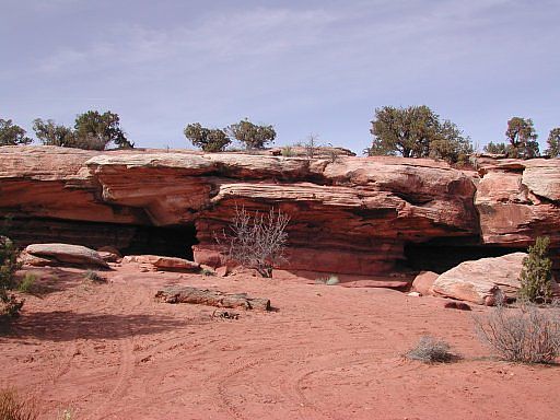 The Crackhouse, north of Moab, Utah