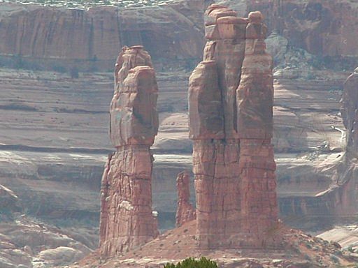 Echo Pinnacle, Tusher Canyon / Courthouse Pasture, Moab, Utah