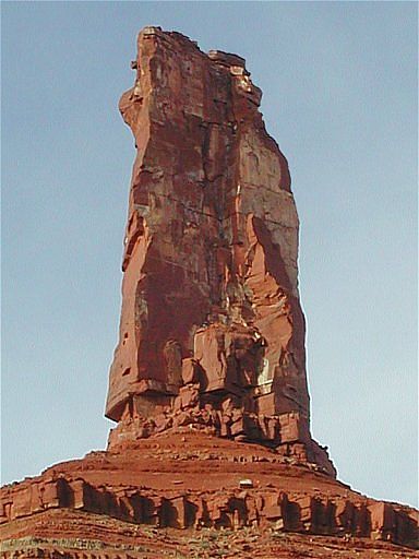 Kor-Ingals Route, southeast side of Castleton Tower, Castleton Valley, Utah