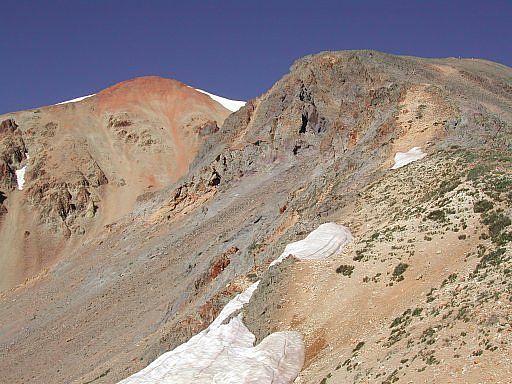 View of Red Cloud from the northeast ridge