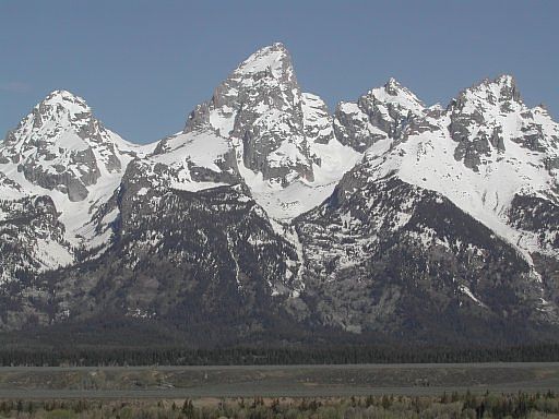 The Grand Teton, Teton National Park, Wyoming, Memorial Day weekend, 2003