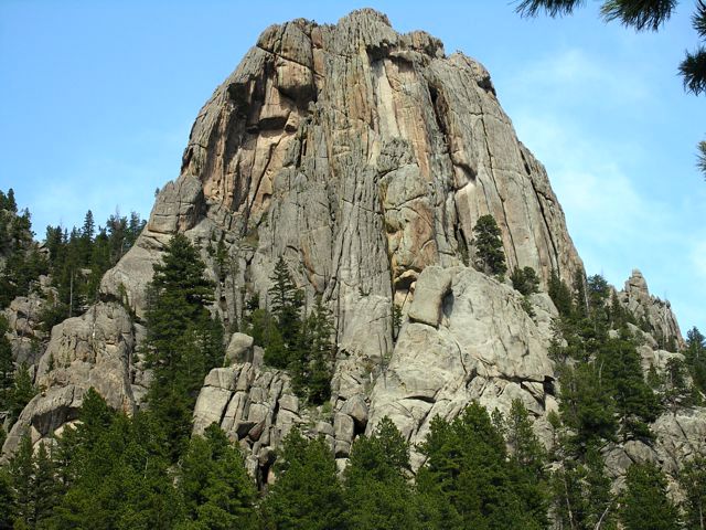 Southwest side of the West Owl at Lumpy Ridge, Estes Park, Colorado