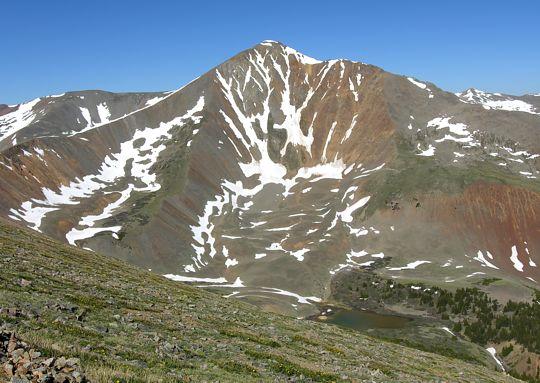 North Carbonate, taken from the Mount Antero West Slopes approach