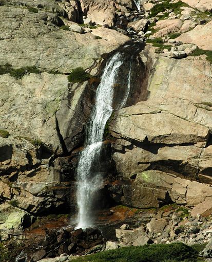 Columbine Falls, Chasm Meadow, Rocky Mountain National Park, Colorado