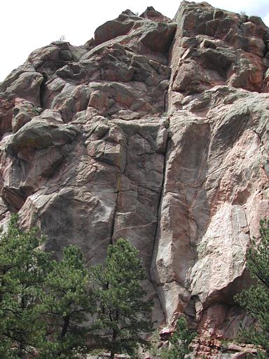 Teale Tower Route, Teale Tower, Elevenmile Canyon, Lake George, Colorado