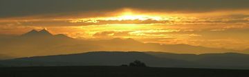 Colorado Rocky Mountain Front Range Sunset