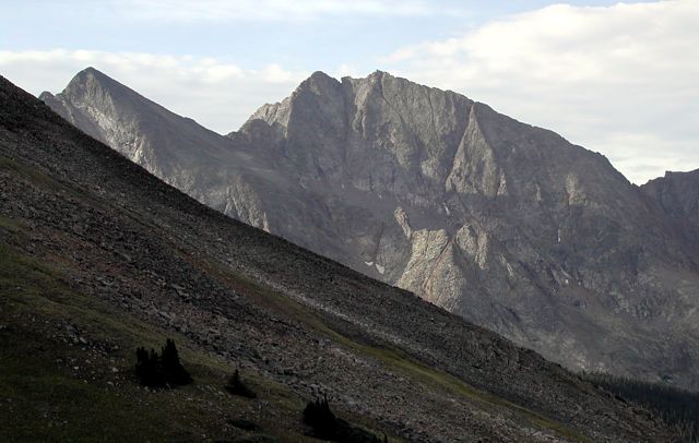 looking south passed Huron's west slopes at Ice Mountain, on the Continental Divide