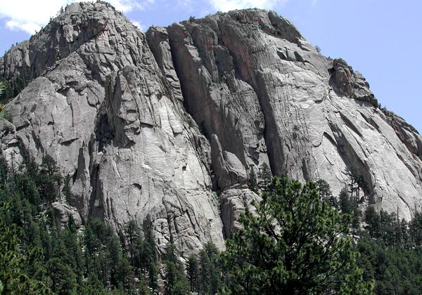 The Book Area, Lumpy Ridge: Left Book, The Bookmark, Bookmark Pinnacle, Isis Buttress, and the Right Book