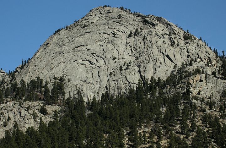 MacGregor Slab, near the Fall River entrance to Rocky Mountain National Park, Colorado