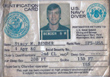 U.S. Navy Diver Certification Card