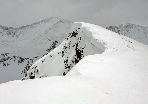 Summit of Mayflower Hill with Atlantic Peak in the background