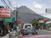 Volcan Arenal, from downtown La Fortuna