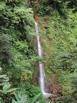 Waterfall at the end of the trail leading down from our hotel at Santa Elena, Costa Rica