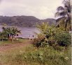 Standing around at the Portobelo boat landing in the early morning, on a trip to the Three Sisters Islands