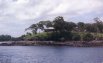 The island and cabin we stayed at during this charter dive trip to the Perlas Islands in the Gulf of Panama