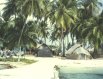 Docking at the island I would be staying at for my trip to the San blas Islands, Panama